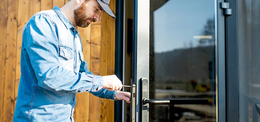 Frameless Glass Storefront Door Locks Replacement in Santa Cruz, CA
