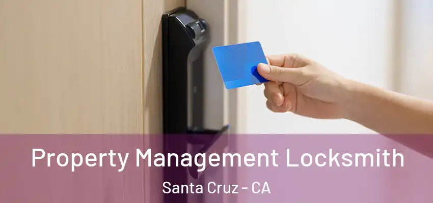  Property Management Locksmith Santa Cruz - CA